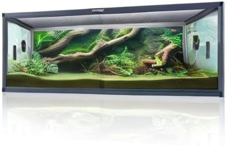 85 Gallon Reptile Tank, Front Opening Snake Tank for Easy Maintenance, Reptile Enclosure with Top Screen Ventilation 48''x24''x18''