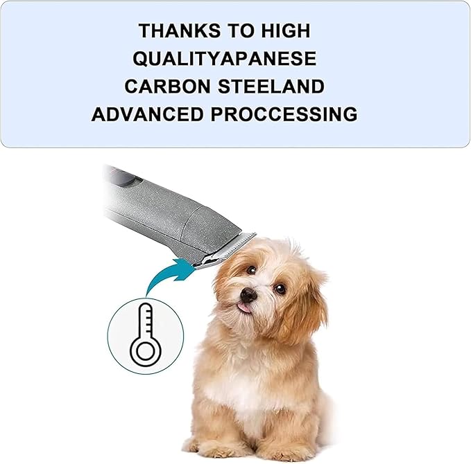 Wide Blades for Dog Grooming Blades Compatible with Andis,Oster A5,Wahl km10 Dog Clippers Stainless Steel Blades Blades for Animal Dog,Cat,Horse, (#30W(0.5mm))