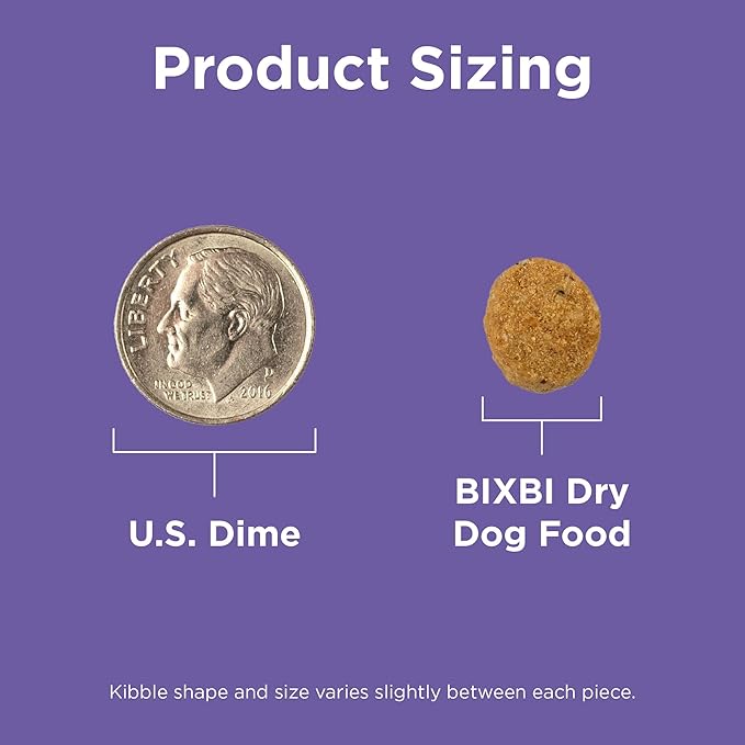BIXBI Rawbble Dry Dog Food, Lamb, 24 lbs - USA Made with Fresh Meat - No Meat Meal & No Corn, Soy or Wheat - Freeze Dried Raw Coated Dog Food - Minimally Processed for Superior Digestibility