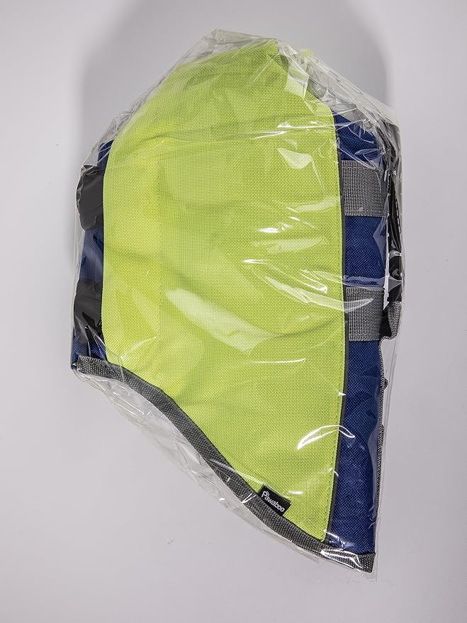 Pawaboo Dog Life Jacket, Reflective Safety Vest with Adjustable Pet Life Preserver, Ripstop Dog Lifesaver for Swimming, Boating - Bright Yellow, M