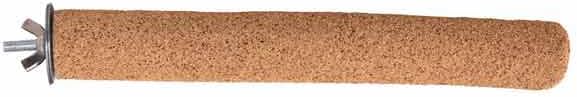 Super Bird Creations SB1152 Sure-Grip Grooming Perch for Small/Medium Birds - Enriches Beak and Foot Health - Ideal for Cockatiels, Parrots, Parakeets, Conures, Quakers - 3/4" Diam x 8" (Medium)
