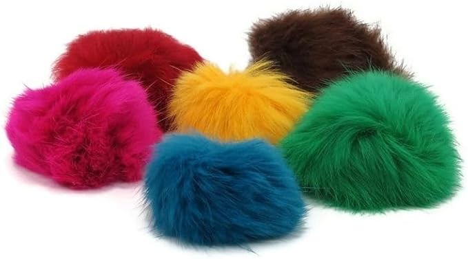 3 Count of Bat Arounds: Fur Ball Cat Toy from Da Bird