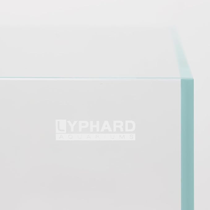 2.5 Gallon Rimless Aquarium Tank, Ultra Clear Low Iron Nano Fish Tank for Betta Shrimp, L11.8×W5.5×H9.8 Glass Thickness 5mm with EVA Foam Leveling Mat