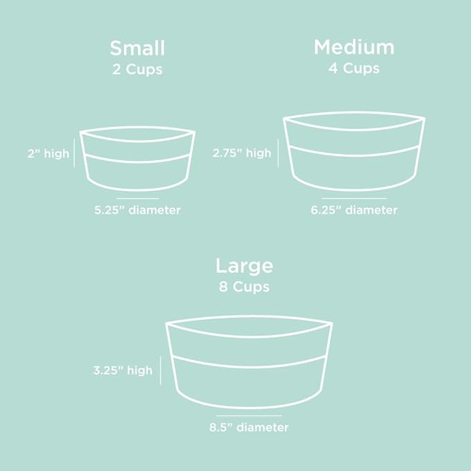 Waggo Dipper Ceramic Dog Bowl Heavyweight Durable Dog Food and Water Dish (Large, Teracotta)