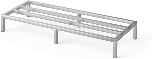 24 in X 60 in. Aquarium Stand | Industrial Style Aluminum Fish Tank Base with Open Frame Design