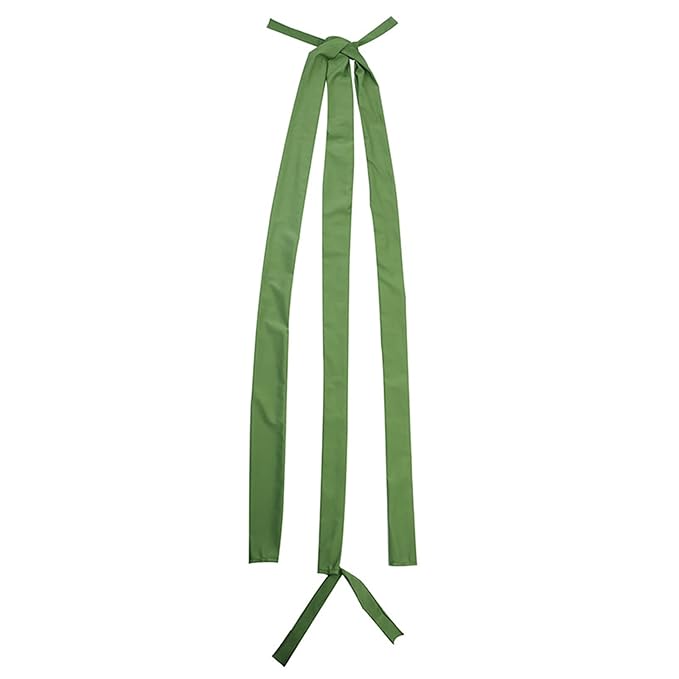 Dnoifne Horse Ponytail, 3 Tube Braided Tail Bag, Green, 1 Count