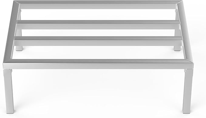 24 in X 36 in. Aquarium Stand | Industrial Style Aluminum Fish Tank Base with Open Frame Design