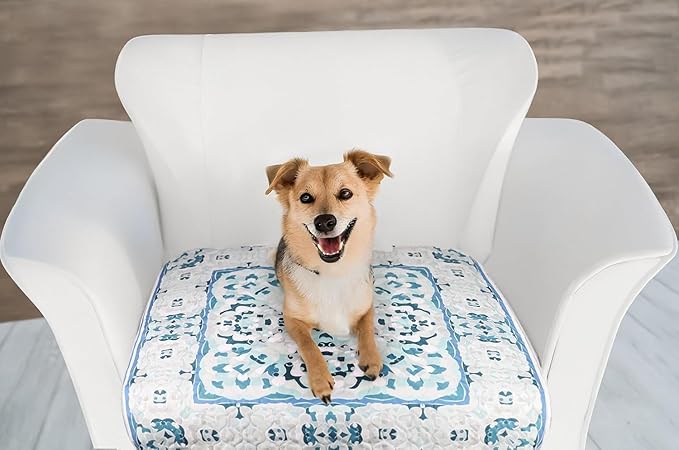 NALALAS Large Washable Pee Pads for Dogs | Reusable, Waterproof & Ultra Absorbent Puppy Pads | Dog Pee Pads, Anti-Slip, Leakproof & Quick Dry Pet Training Mat | Whelping Pad, Puppy Mat & Crate Pad