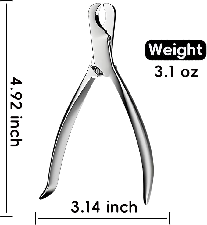 Dog Nail Clippers & Cat Nail Trimmers - Sharp Stainless Steel Professional Pet Nail Clippers for All Dogs, Thick Nails & Indoor Cats - Ergonomic Non-Slip Handle for Safe, Comfortable Grooming