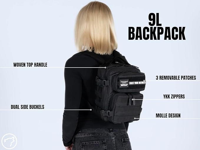 WOLFpak 9L Backpack Mini – Elite Red