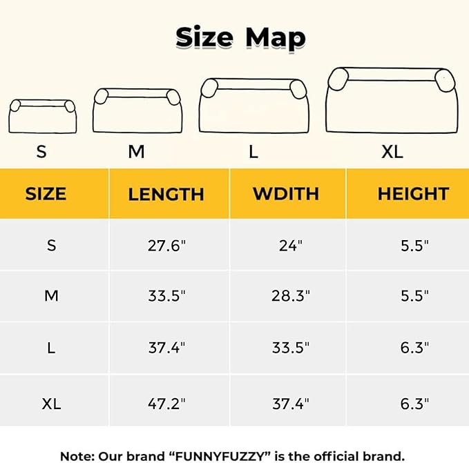 FUNNY FUZZY Pet Fluffy Fuzzy Couch Cover, Calming Washable Dog Bed Sofa Protector Pets Mat for Small Medium Dogs and Cats (Tie-dye Brown,33.45 × 28.35 × 5.51 in)