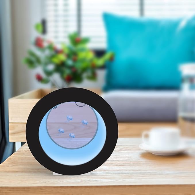 4.8Gal Jellyfish Aquarium Fish Aquarium with Water Circulation and Intelligent Filtration System, 16 Colors and 4 Light-Changing Effects Fish Tank Without Aquarium Water Chiller