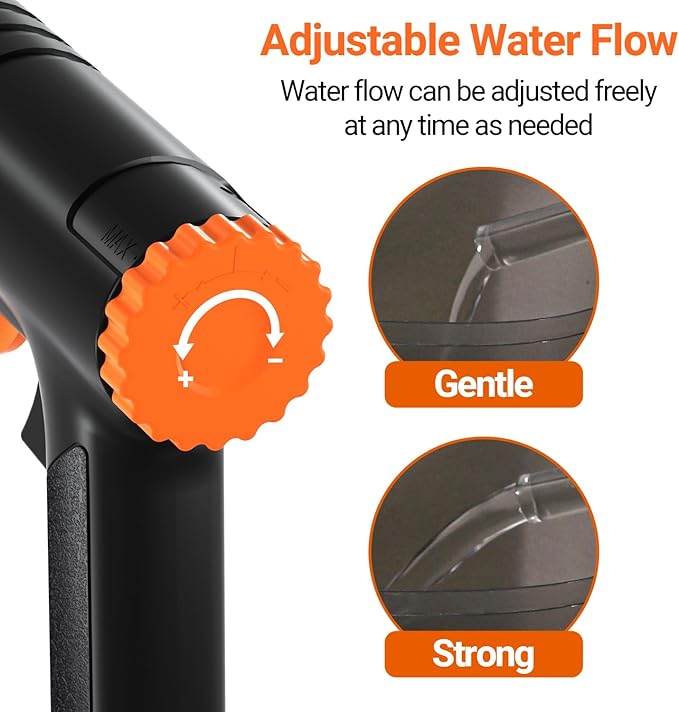 132GPH Manual Aquarium Gravel Cleaner, Fish Tank Siphon Vacuum Cleaner with Adjustable Water Flow for Cleaning Dirt, Water Change & Wash Sand Aquarium Cleaning Tools