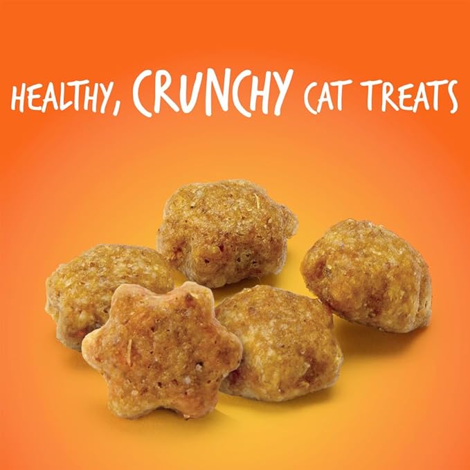 Fruitables Cat Treats, Healthy Treats for Cats, Low Calorie and Packed with Protein, Crunchy Biscuits, Free of Wheat, Corn and Soy, Made with Real Tuna and Pumpkin, 30oz