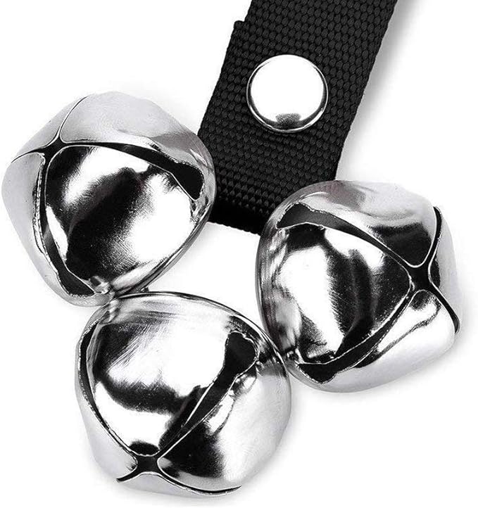 Dog Doorbells for Potty Training/Door Knob/Go Outside, Premium Quality Dog Bells, 7 Extra Large Loud 1.4 DoorBells, Adjustable Door Bell, Training Your Puppy The Easy Way