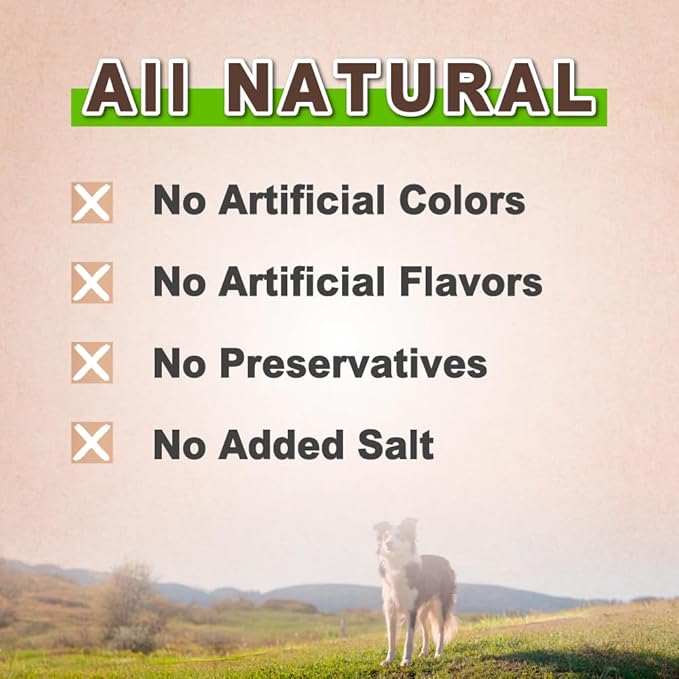 Afreschi Wrapped Turkey Tendon with Brown Rice Stick 3.5 oz, USA-Sourced Turkey Tendon, Dog Treats for Wrapped Series, All Natural Human Grade Dog Treat, Hypoallergenic, Rawhide Alternative