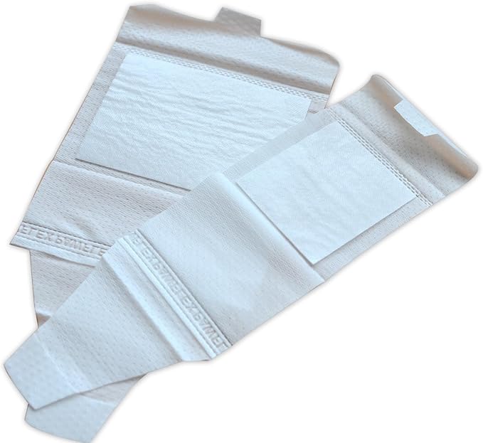 Basic Leg Bandages for Dogs, Cats, Pets -First- aid Non Adhesive Fur Friendly, Soft Stretch Wound Care, hot Spots, Fungus, Adjustable Fastening Strap Value Pack (LG/XL 20-Pack)
