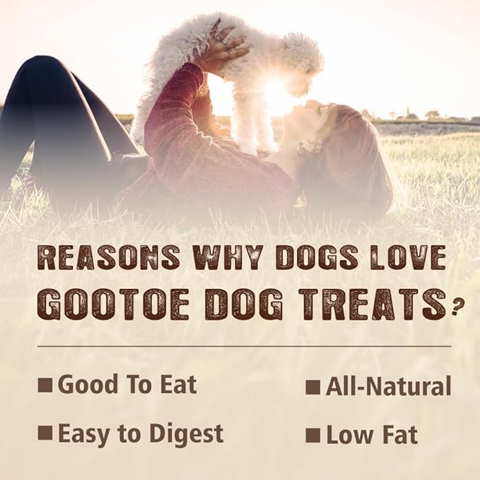 Gootoe Chicken Dog Treats – Chicken Sticks 1.5 lb – All Natural, Grain-Free, Low Fat, Premium Training Chews, Healthy & Easily Digestible