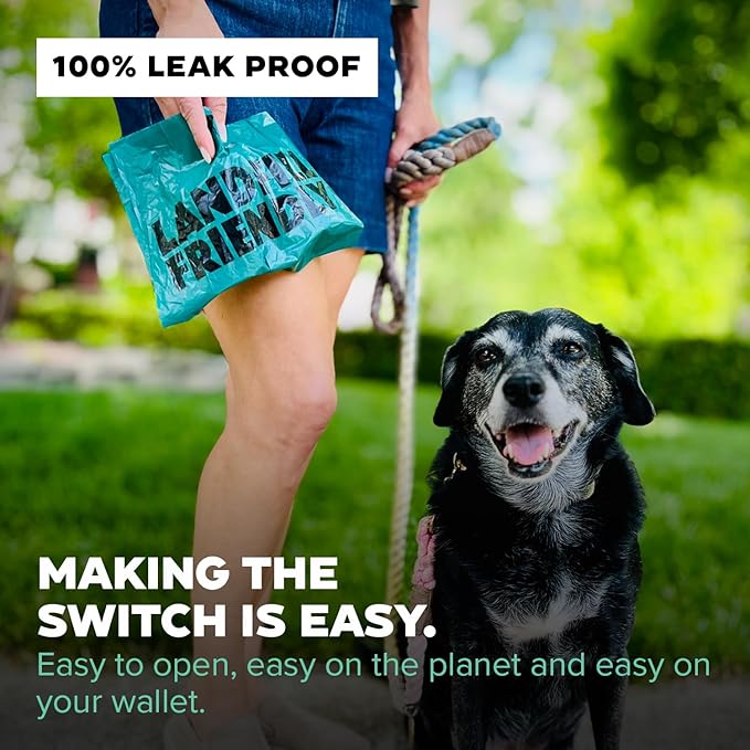 Doggy Do Good Next Pet Waste Bags for Dog Poop, Landfill Friendly, Recycled Plastic, Unscented, Leakproof, Strong, Thick, Earth Friendly, 240 Count