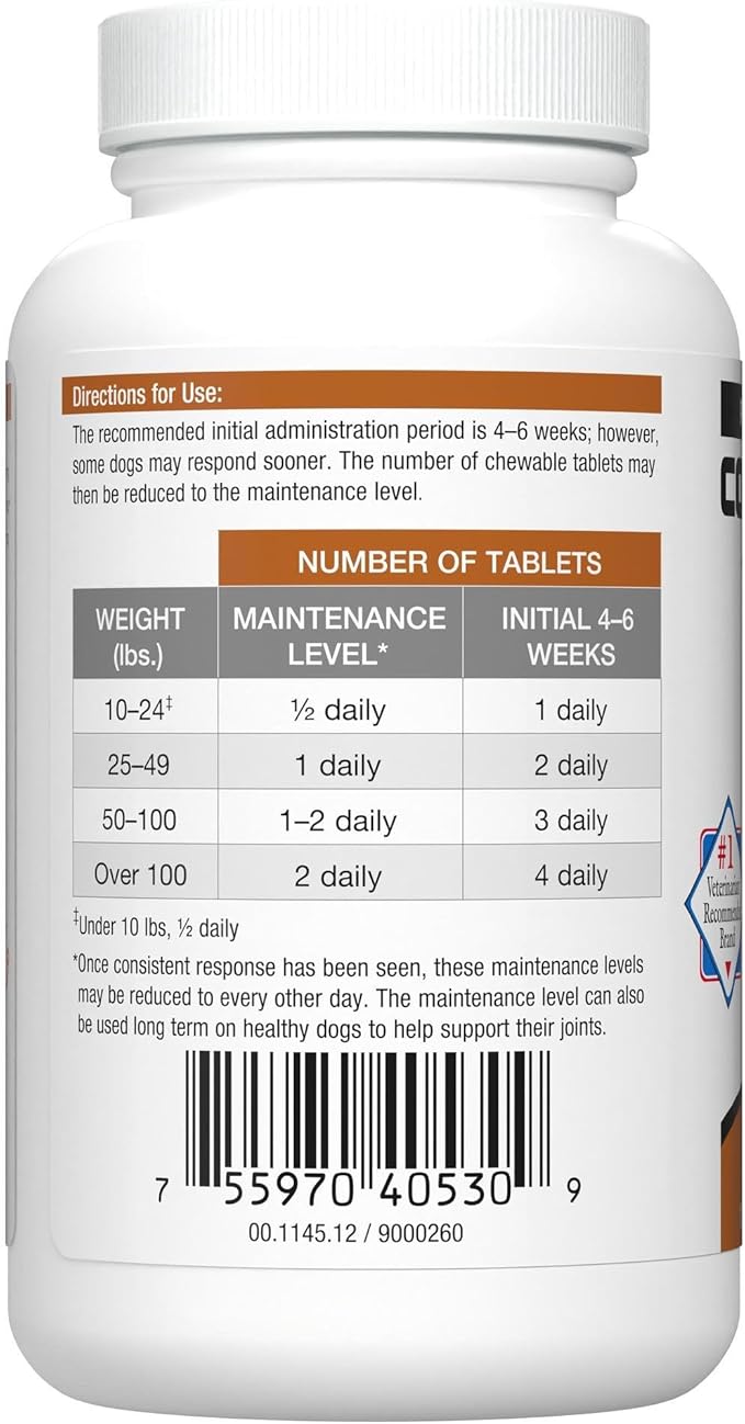 Nutramax Laboratories Cosequin DS Double Strength Chewables 132 Count