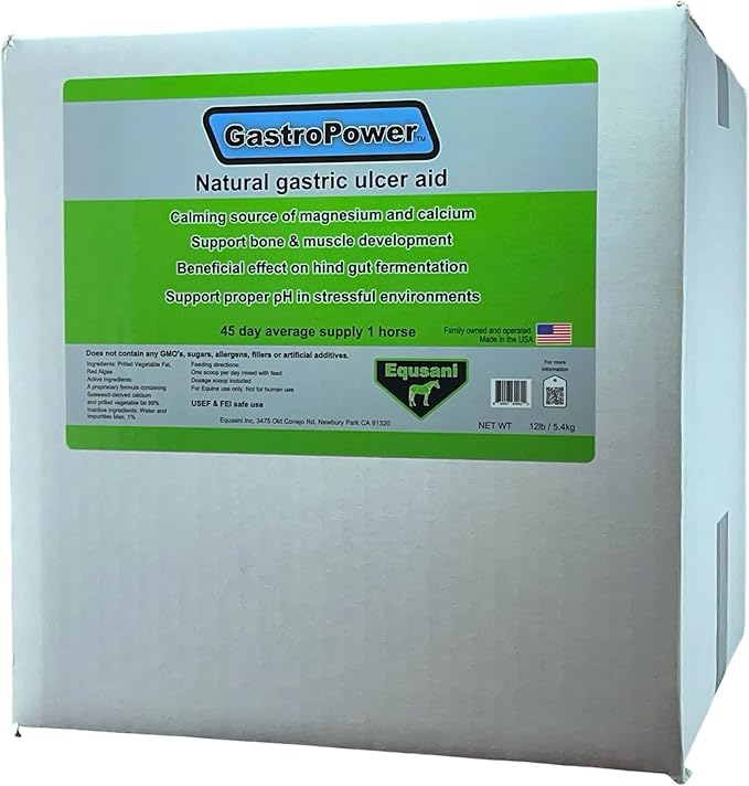 GastroPower Digestible Free Fatty Acid Feed Concentrate for Horses
