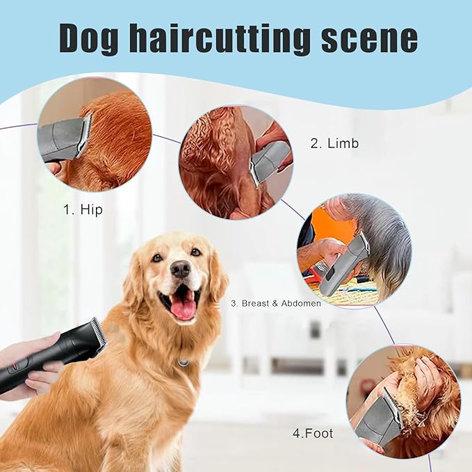3pcs 5FC Blades for Dog Grooming Blades Compatible with Andis,Oster A5,Wahl km10 Dog Clippers,Size-#5FC, 1/4-Inch Cut Length (6.3mm) (3pcs #5FC (6.3mm))