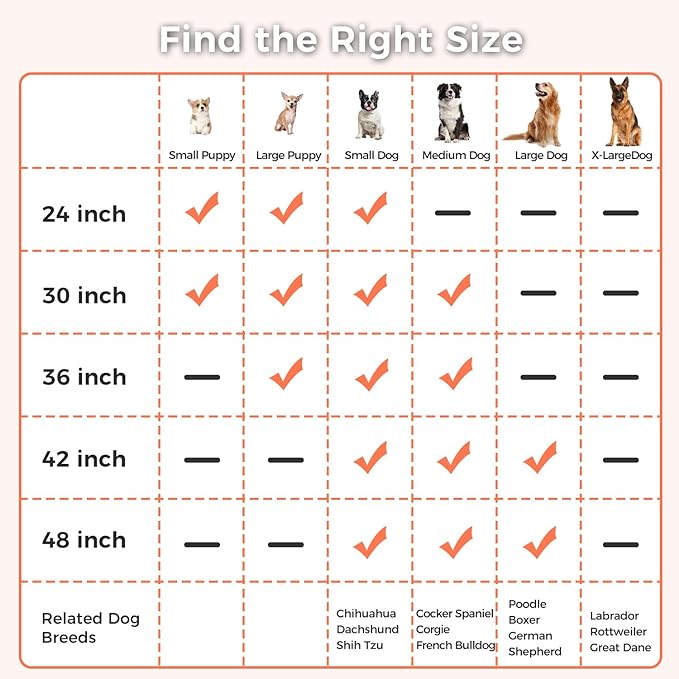 Foldable Dog Playpen 48" Height 8 Panels Metal Exercise Pen with Door - Indoor/Outdoor Dog Play Pen for Medium-Large Dogs, Portable Pet Fence for Yard Garden Camping, Black