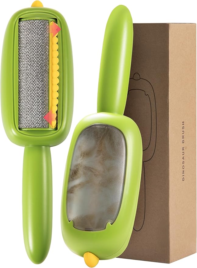 Portable Lint Brush,Reusable Lint Roller,Washable Pet Hair Removal Tool for Clothes,Furniture,Pet Hair Remover for Cats and Dogs Fur,Ideal Replacement for Sticky Refills Lint Roller/Removers