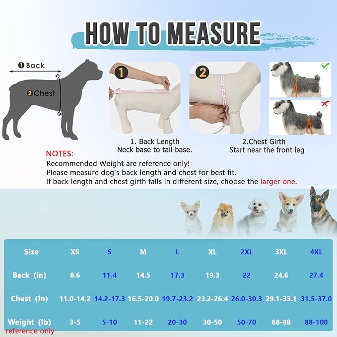 Lukovee Recovery Suit for Dogs, Zipper On Recovery Suit for Female Male Dog, Onesie Abdominal Wounds Cone E-Collar Alternative Prevent Licking Spay Recovery Suit (Pink, XXL)