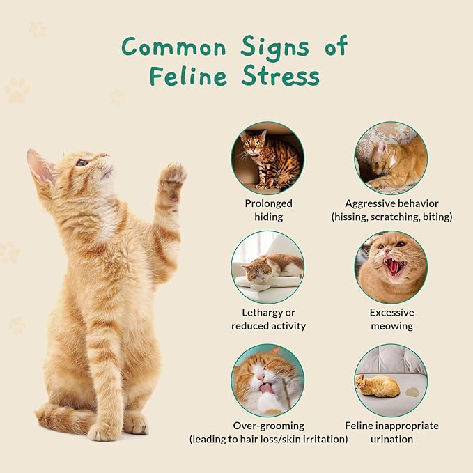 Cat Calming Diffuser – for Travel, Car & Home Use, Pheromone Diffuser for Cats & Kittens to Reduce Anxiety and Stress, No Electricity Needed, Long-Lasting Calming Support (2 Pack)