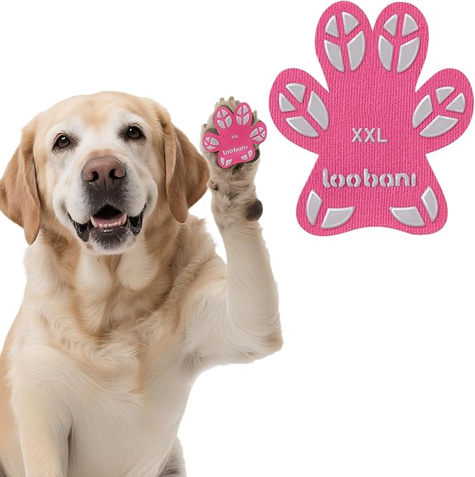 Paw Pads for Dogs Traction for Senior Dogs - Non Slip Sticky Dog Paw Protector Pads, Anti-Slip Adhesive Dog Paw Grip Pads Covers for Slippery Hardwood Floors to Prevent Slipping While Running Walking