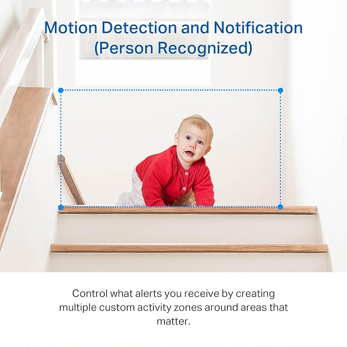 Tapo TP-Link 2K Pan/Tilt Indoor Security Camera for Baby Monitor, Pet Camera, Motion Detection & Tracking, 2-Way Audio, Cloud & SD Card Storage, Works w/Alexa & Google Home, Black, C211(2-Pack)
