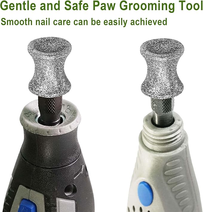 Diamond Dog Nail, 1/8'' Nail Tool for Dogs, for Animals Nail Care & Home Grinder Tools for Dogs