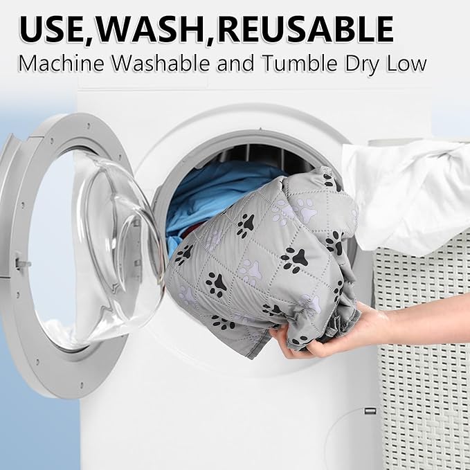 5 Pack Large 36"X41"Washable Pee Pads for Dogs Super Absorbent Dog Training Pads Non-Slip Waterproof Pet Training Pads Mats Whelping Pads for Dogs Cats Puppy