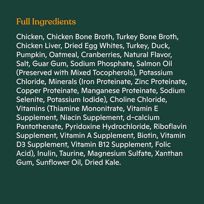 Made by Nacho Minced Cage-Free Chicken and Salmon in Bone Broth Cups, Enriched with Vitamins and Prebiotics, Variety Pack, 10 Cups, 2.5 oz