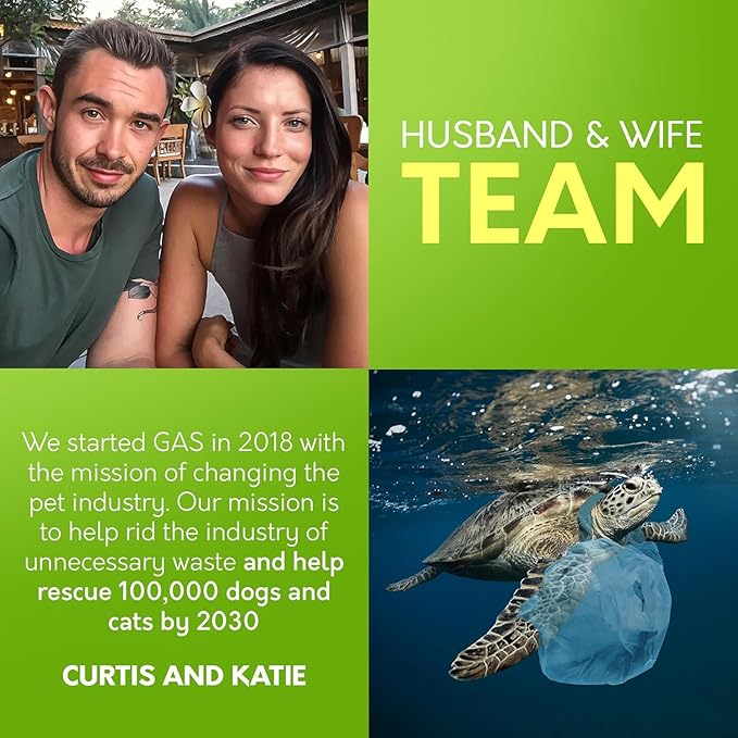 100% Certified Home Compostable Dog Poop Bags with Handles - 10% to Charity - ASTM D6400 & EN 13432 Compliant Large Poop Bags - 240 Bags - Large Pantry Roll of Plant Based Compostable Poop Bags