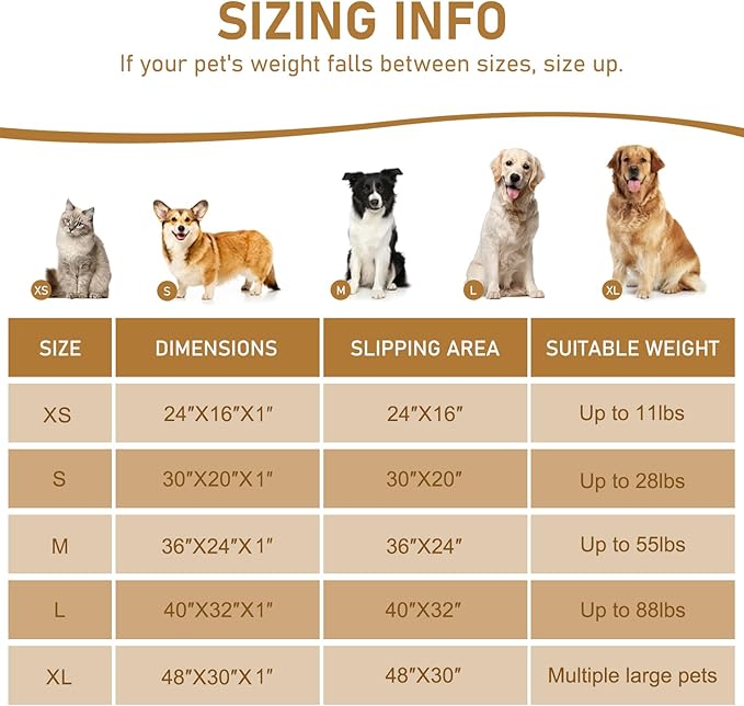 Smiry Dog Door Mat for Muddy Paws 24x16, Absorbs Moisture and Dirt Doormat, Non-Slip Washable Quick Dry Chenille Front Door Mat Indoor Entrance, Entryway Carpet for Inside Floor, Brown