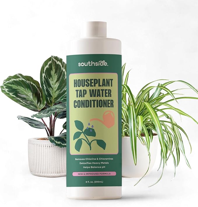 Tap Water Conditioner for Houseplants & Hydroponics - Remove Chlorine, Chloramines & Heavy Metals, Buffers pH - 8 Oz