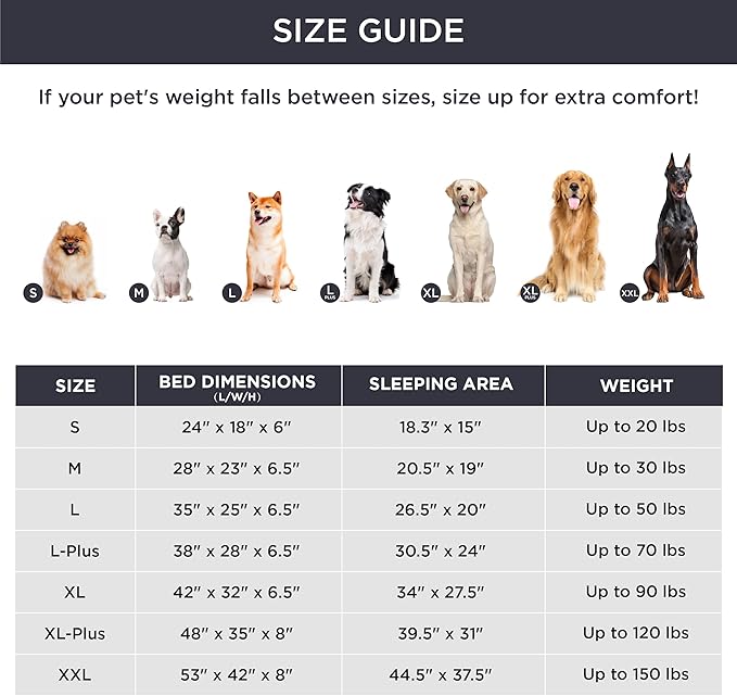 Bedsure Orthopedic Dog Beds for Small Dogs - Washable Small Dog Cat Bed Waterproof, Comfort Pet Couch Sofa with Washable Removable Cover, Pets Bed with Nonskid Bottom, Long Faux Fur-Taupe, 24"