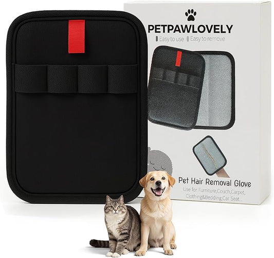 1PCS Pet Hair Remover Glove,Electrostatic Pet Hair Removal,Reusable Cat & Dog Hair Removal for Couch,Furniture,Clothing & Bedding,Carpet,Car Seat...Lint Mitt for Pet Hair,Upgraded Fur Remover Tool