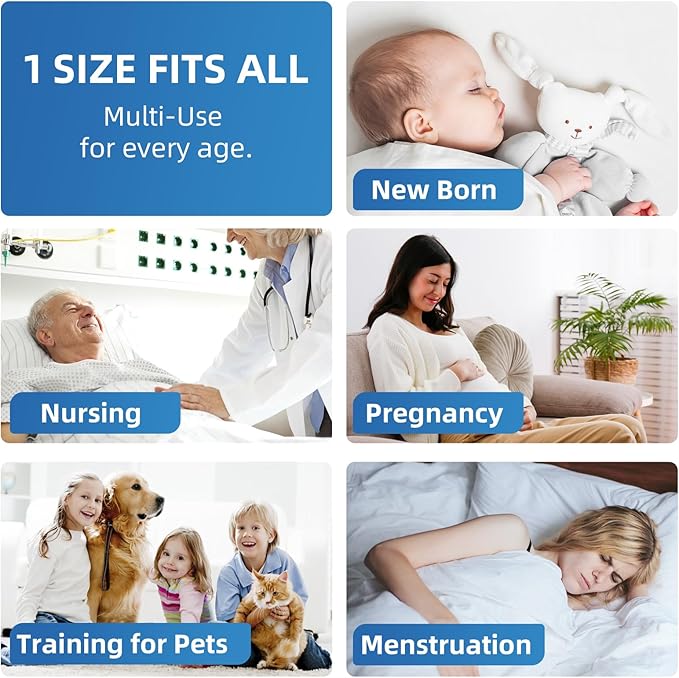 100 Count Extra Large Chucks 36"x36" Thicken Elderly Adults Incontinence Bed Pads Disposable, Heavy Duty Absorbency Underpads Waterproof, XXL Extra Large Puppy Pee Training Pad