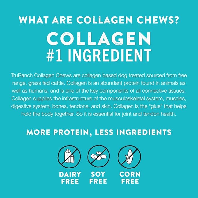 Collagen Rolls - 9" Collagen Rolls for Dogs - Long Lasting Healthy Joint Support - Rawhide Alternative - Skin & Coat Health - Made with Real Peanut Butter, Value Pack, 3 Bags, 9 Count