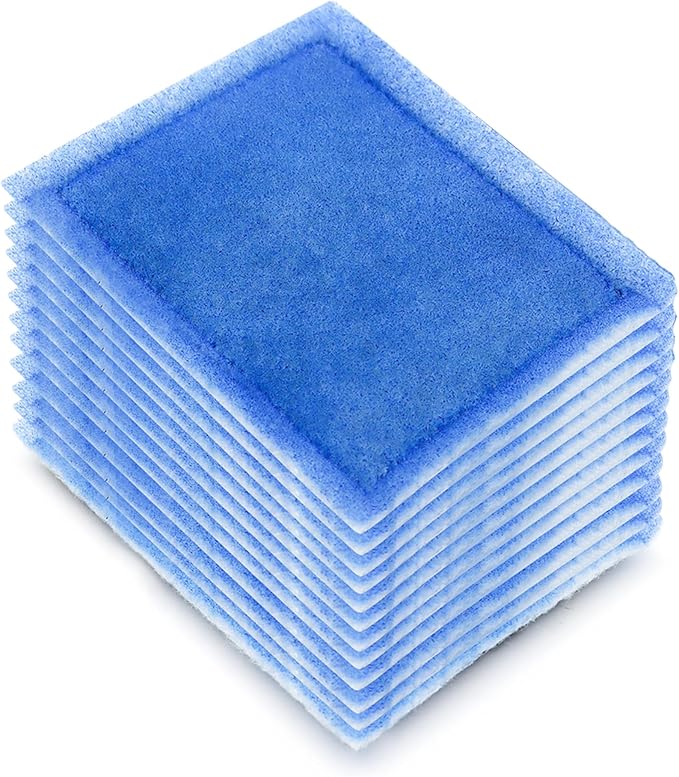 12 Pack Aquarium Rite-Size C Filter Cartridges Compatible with PRO Power Filters 275/375,Power Filters 200/350