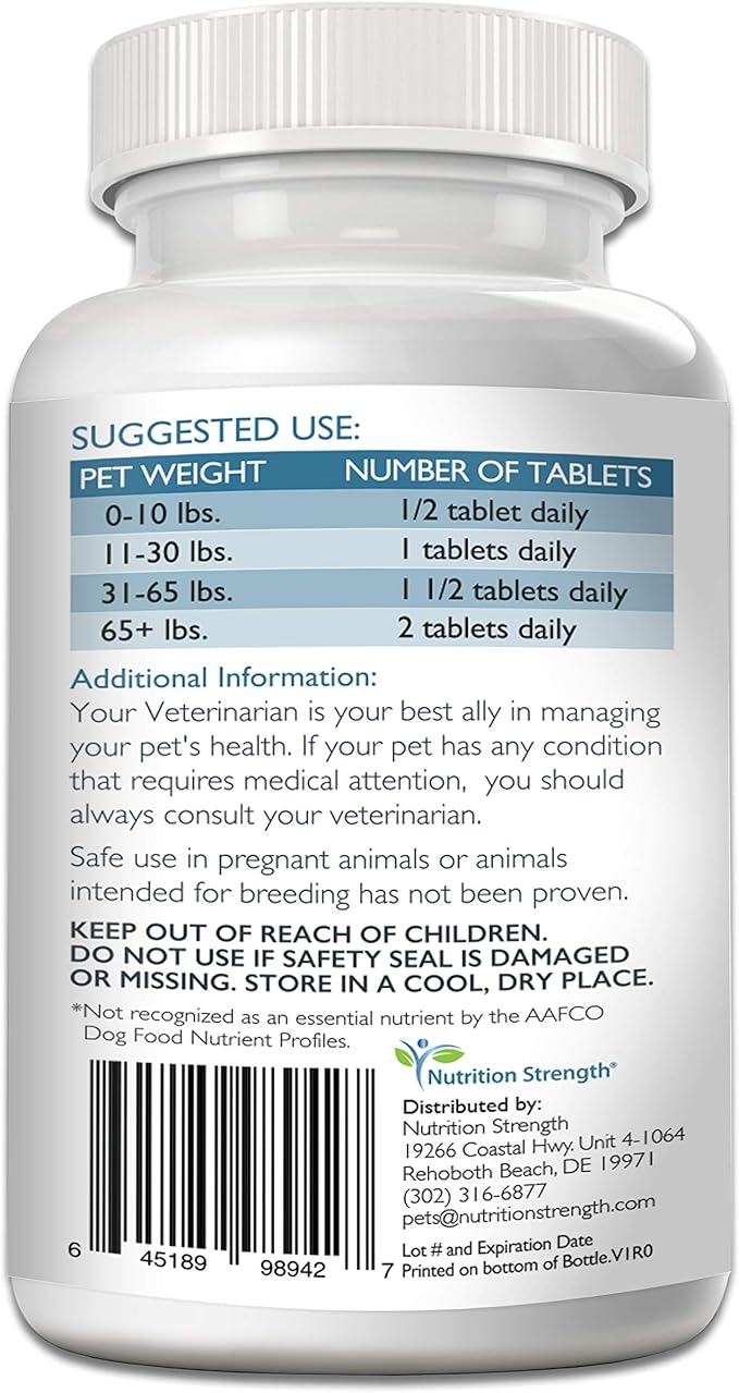 Eye Care for Dogs Daily Vision Supplement with Lutein, Zeaxanthin, Astaxanthin, CoQ10, Bilberry Antioxidants, Vitamin C, Vitamin E Support for Dog Eye Problems, 120 Chewable Tablets