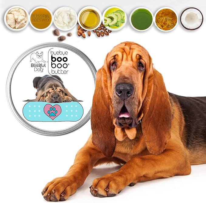 The Blissful Dog 8 oz TIN Bloodhound Booboo Butter