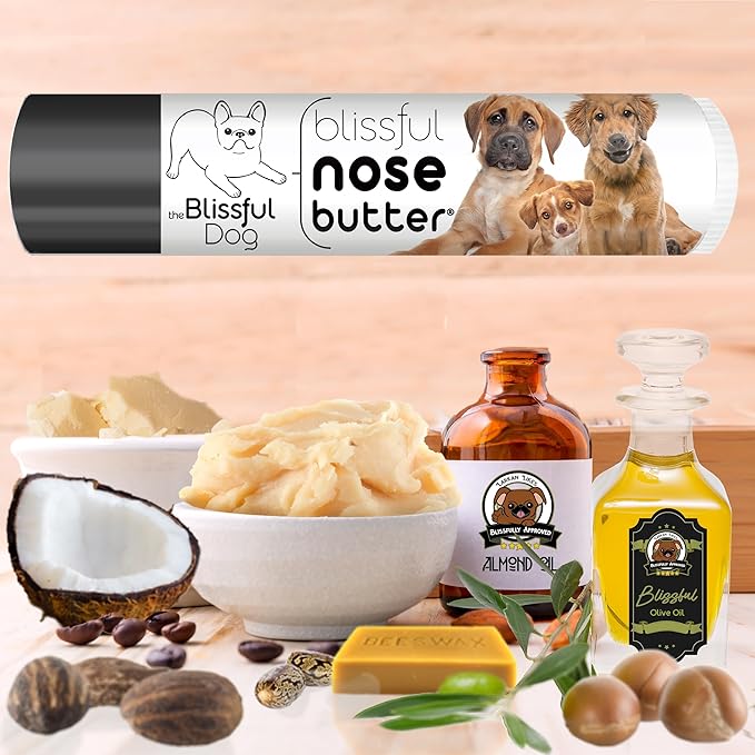 3 Cute Puppies Unscented Nose Butter - Dog Nose Butter, 0.15 Ounce