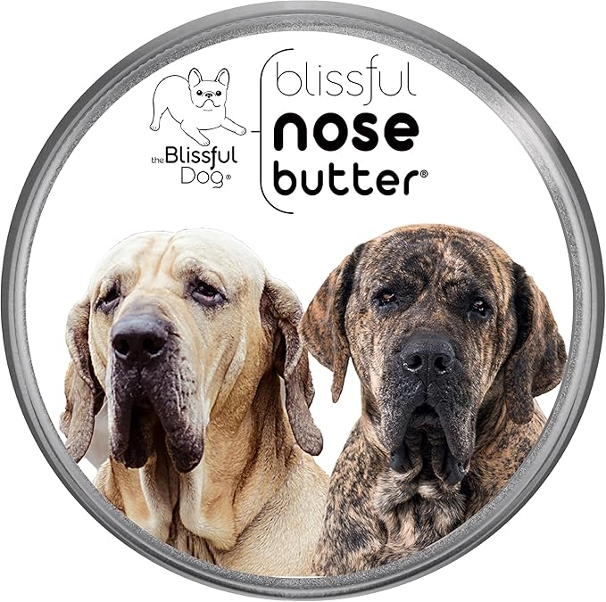 The Blissful Dog Fila Brasilerio Unscented Nose Butter - Dog Nose Butter, 4 Ounce