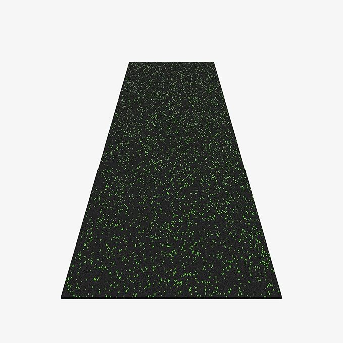 Flooring Inc's 1/4" Thick Tough Rubber Flooring Roll | Flexible Recycled Rubber Floor Mats for Home Gym | Heavy Duty Rubber Mat for Home Gyms, Sheds, Horse Stall Mat or Trailer