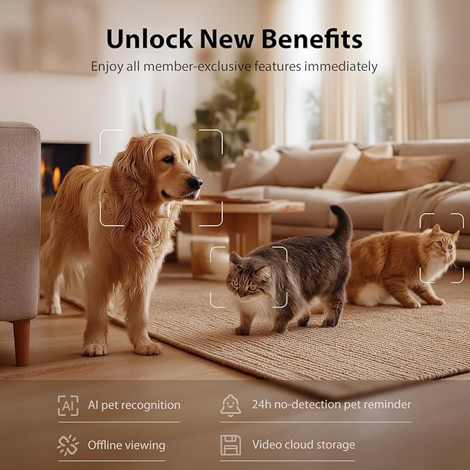 Automatic Cat Feeder with Camera, 1080P HD AI Pet Recognition Recording, 5G WiFi APP Remote Control, Timed Programmable Food Dispenser, Two-Way Audio, with Night Vision Function and Desiccant