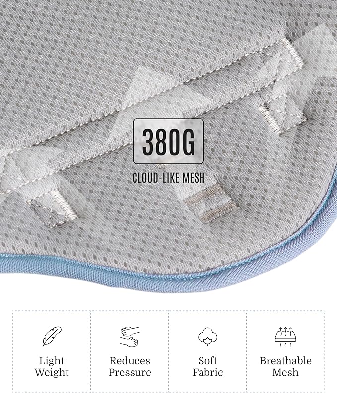 2025 New Edition, Fei & Eve MagEase Dog Harness - 3-Second Magnetic Buckles | 3-Point No-Pull Control | Heavy-Duty 900D Nylon | Dual Safety Handles | Breathable Mesh | Adjustable Fit | Medium, Blue